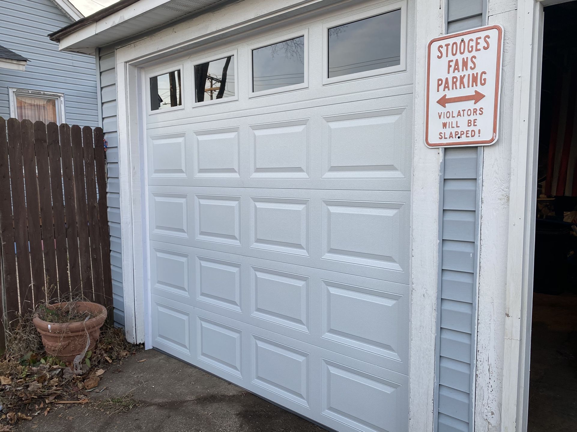 Garage doors