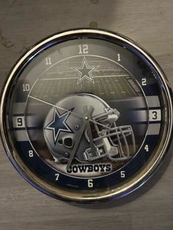 Dallas Cowboys clock