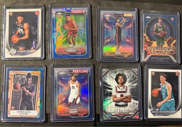 Topps chrome hits basketball