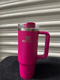 Stanley Quencher H2.0 FlowState 30 oz Pink Tumbler w/ Handle, Lid & Straw
