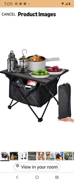 New in box camping table small