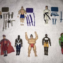Vintage GI Joe Street Fighter Figures for Sale!