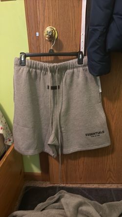 essential dark oatmeal shorts new