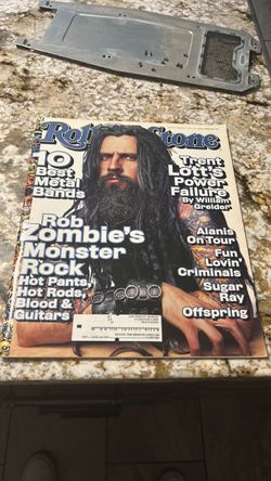 Rolling Stone Magazine Rob Zombie Cover Issue
