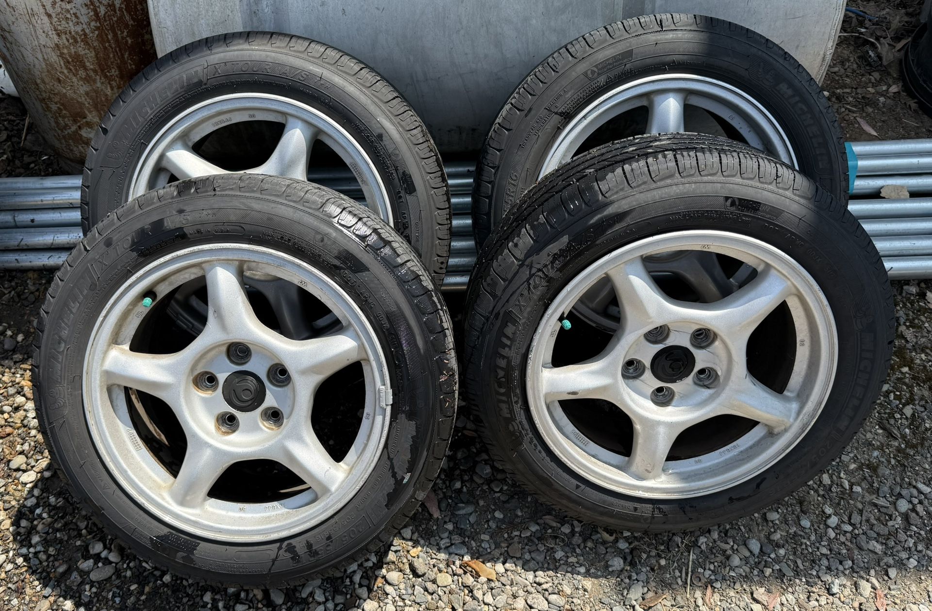 Stock Mazda FD Rx-7 Rims Wheels And Tires