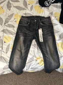 Purple jeans