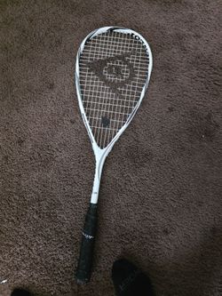 dunlop squash raquet rage 10