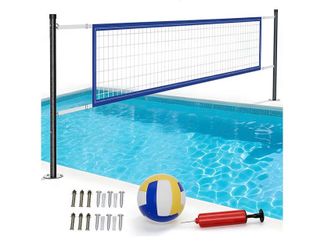 Volly ball net for pool