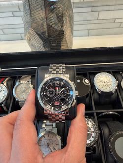 Michele Sport Sail Chronograph Swiss Watch | Stainless Steel