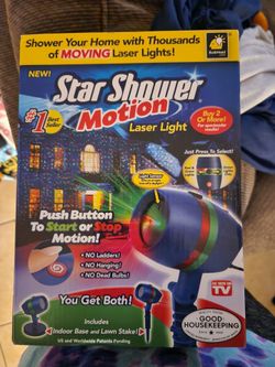 Star Shower motion Laser Light