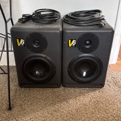 KRK Powered V6 Studio Monitors (pair)