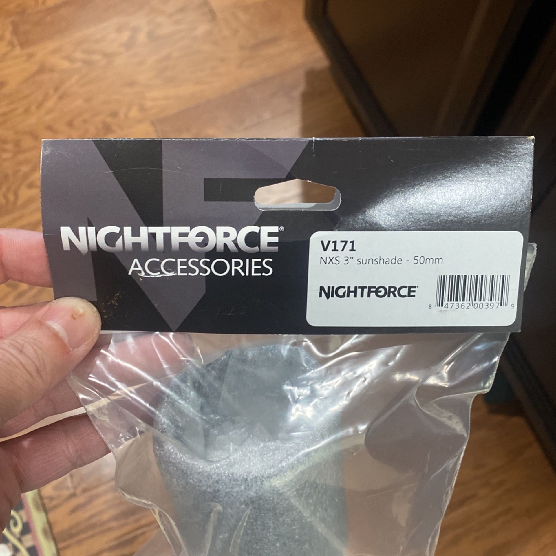 Nightforce NXS 3” Sunshade 50mm