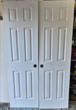 Sliding closet doors
