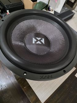 ** Like New ** NVX 15" D4 Subwoofer 1500 Watts RMS