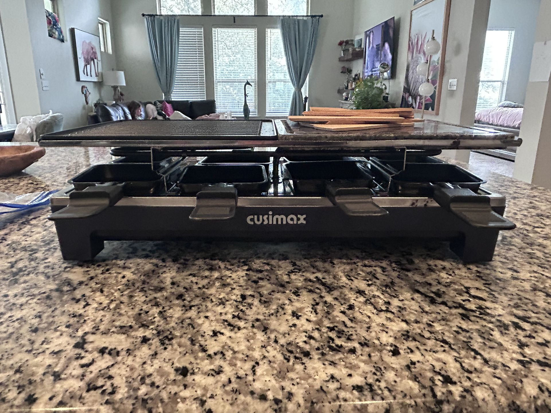 CUSIMAX Raclette Table Grill