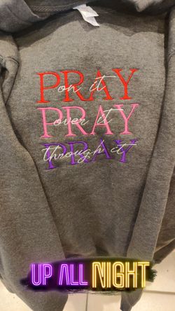 Pray Crew Neck Sweater 