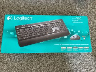 Logitech MK520 Wireless Keyboard and Mouse Bundle Combo