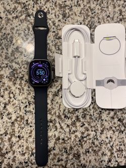 NEW Never Used Apple Watch Ultra 3 Black GPS + Cellular 49MM Black Titanium Unlocked
