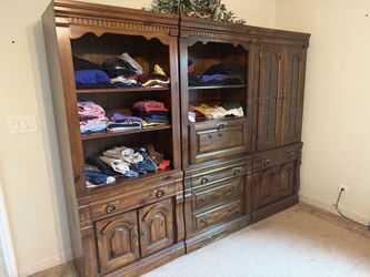 3 piece wall unit