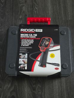 Ridgid inspection camera