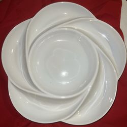 New Beautiful Serveware With Center Dipper