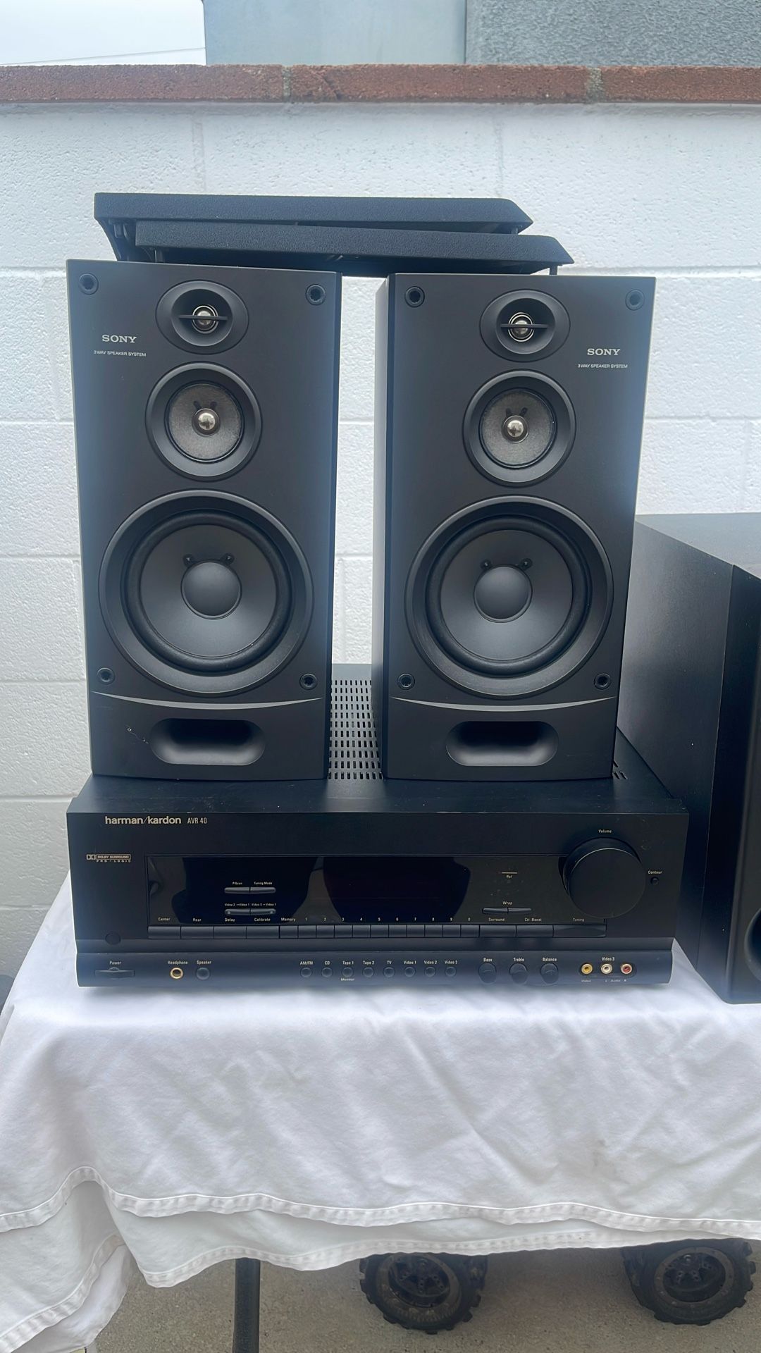 Receiver Amp Harmon Kardon