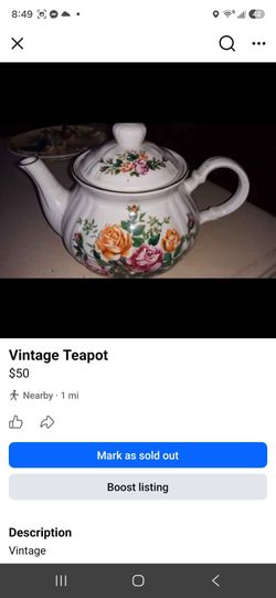 Vintage Teapot