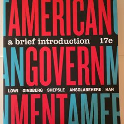 American Government 17ed 