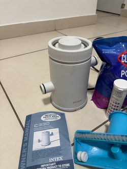 Pool pump and accessories