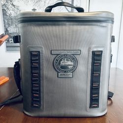 BNSF Large COOLER Ice Chest Water-Leak Resistant Backpack Zippered Special Edition ‘Safety Award’