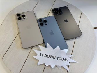 🚀 IPhone 13 Pro Max 5G - Premium Features, Only $5 DOWN To Start! - Smartphone 