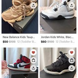 Toddler Jordan’s and new balance