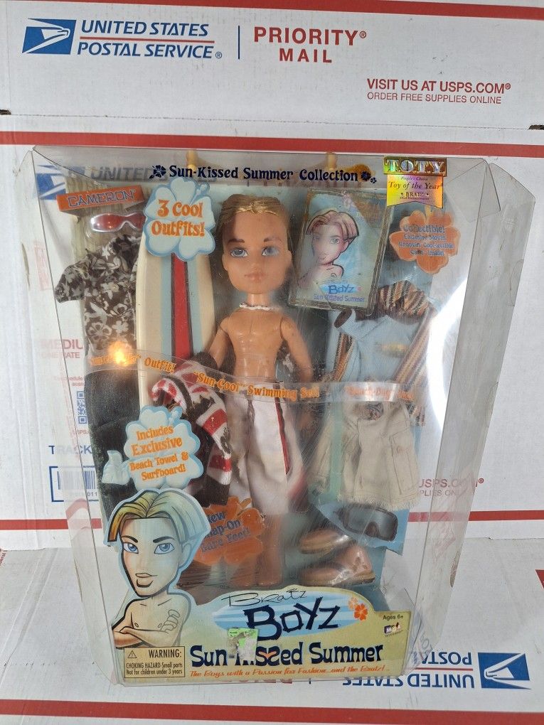 MGA. Bratz Sun-Kissed Summer Cameron Doll Rare NIB. Check Pictures Read Descript
