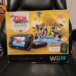 Nintendo Wii U Zelda Wind Waker Console