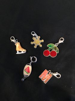 Charms set of 5