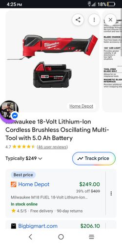 Milwaukee M18 Multi Tool 