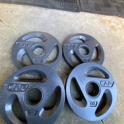 40 Total LBS Of Olympic Change Plates 2” Hole