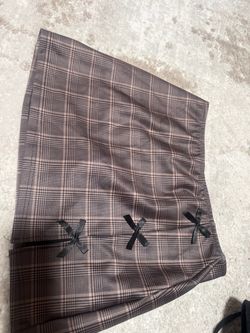 platted skirt
