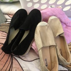 2-Pairs Of Women’s Shoes Size 10