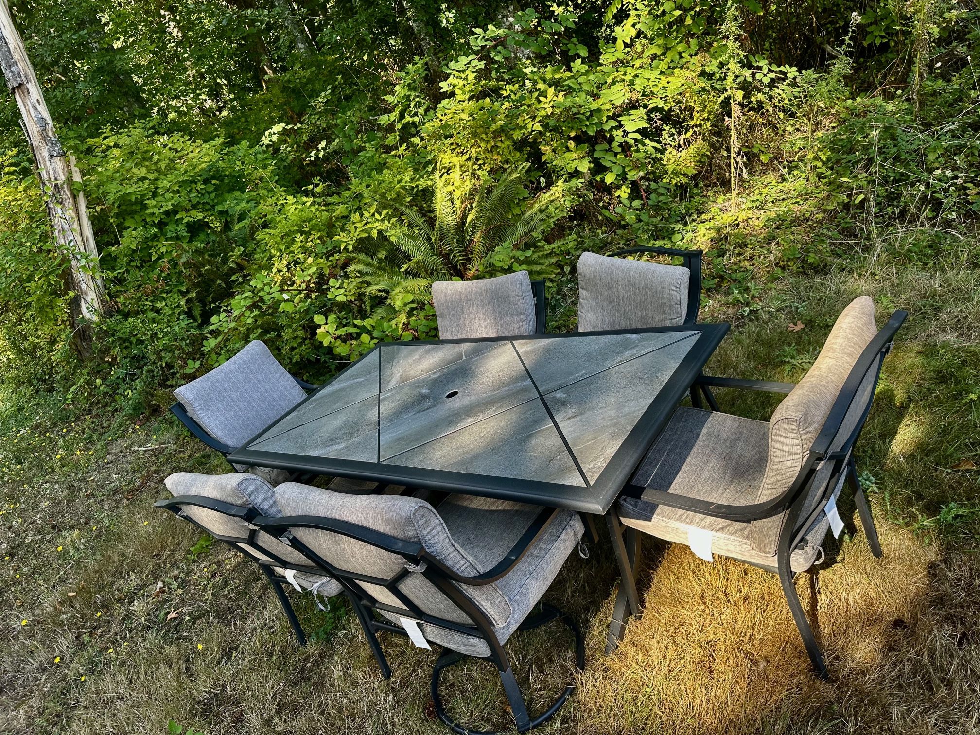 Outside Dinner Table With Chairs