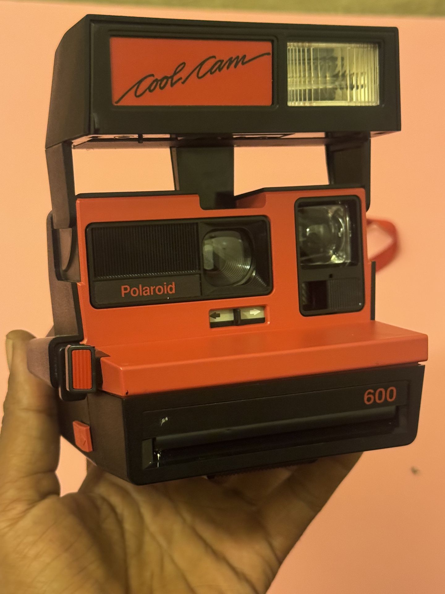 Rare Red Polaroid 600