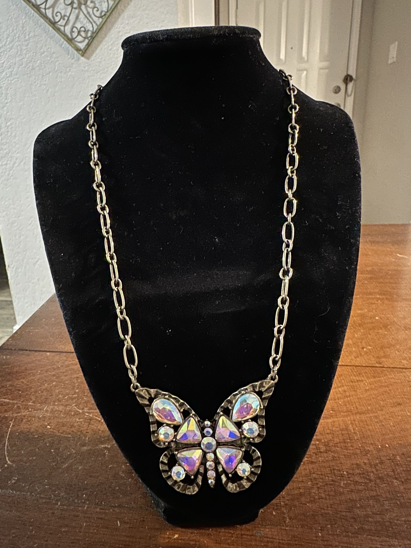 Butterfly Pendant Necklace