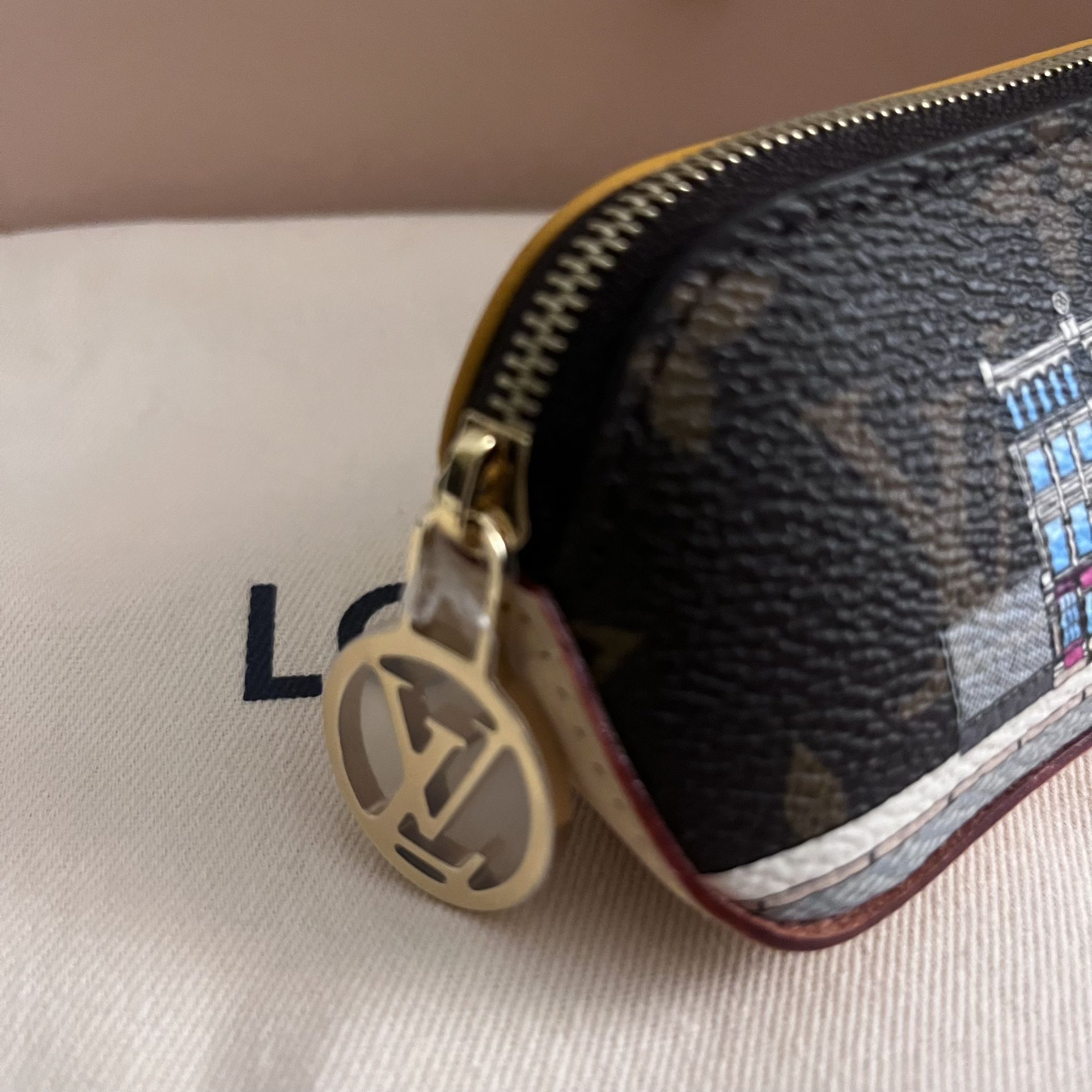 Authentic Louis Vuitton Zippered Case