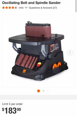 New!! Oscillating Belt and Spindle Sander