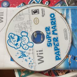 Super Paper Mario Wii Disk Only Game 