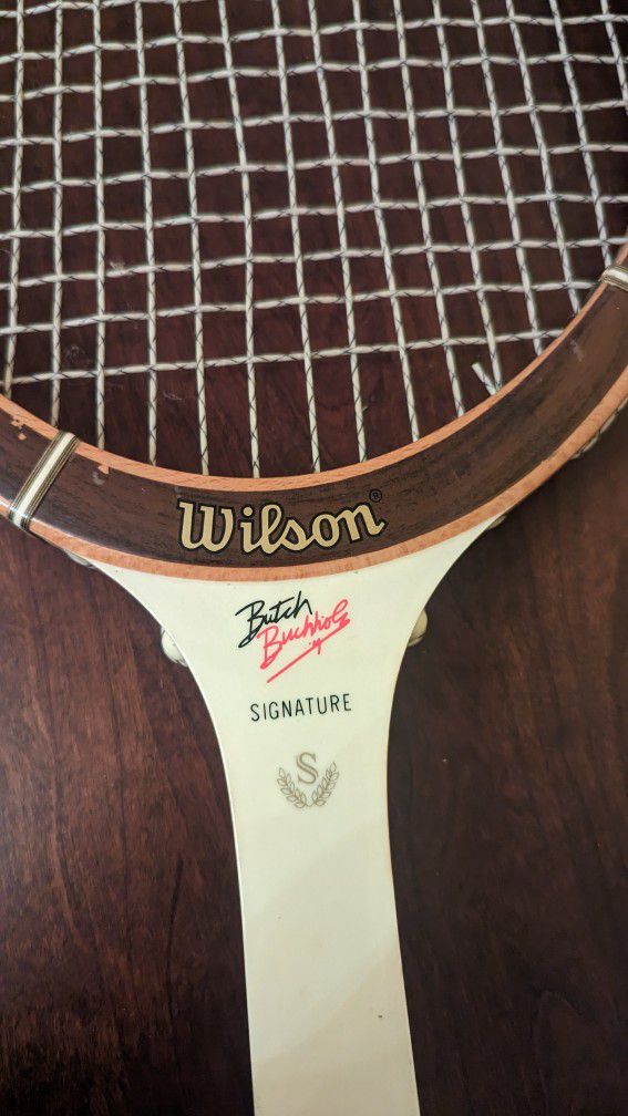 Wilson Vintage Wood Tennis Racket