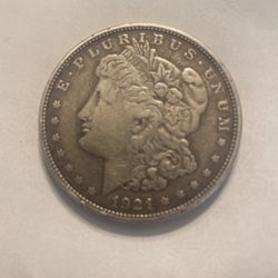 1921 Morgan Silver Dollar 60$