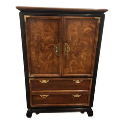Vintage Broyhill Armoire Dresser Cabinet