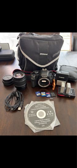 Canon Rebel XSI DSLR Camera