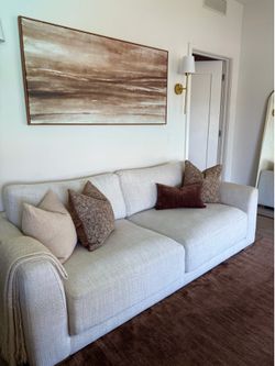 City Furniture Maeve Beige Fabric Sofa